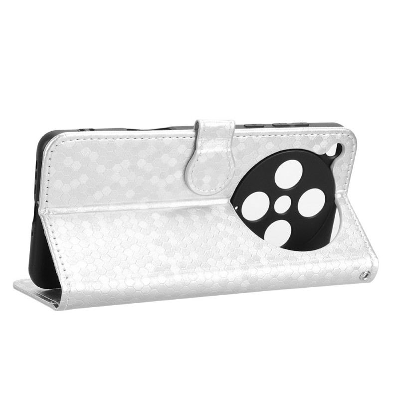 Kinyitható Tokok Oppo Find X8 Pro Csillámos Pöttyök Szíjjal