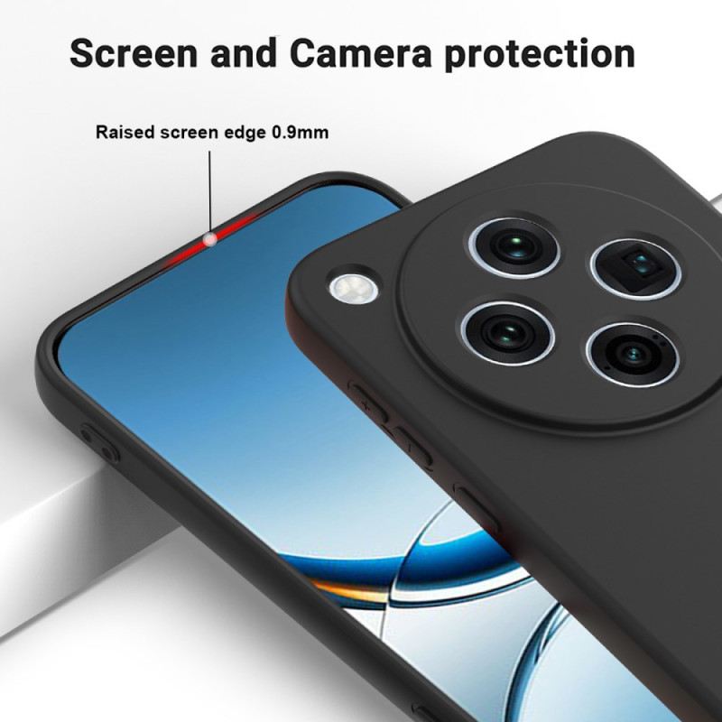 Mobiltelefon Tokok Oppo Find X8 Pro Folyékony Szilikon Szíjjal