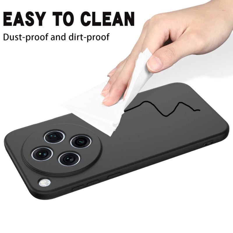 Mobiltelefon Tokok Oppo Find X8 Pro Folyékony Szilikon Szíjjal