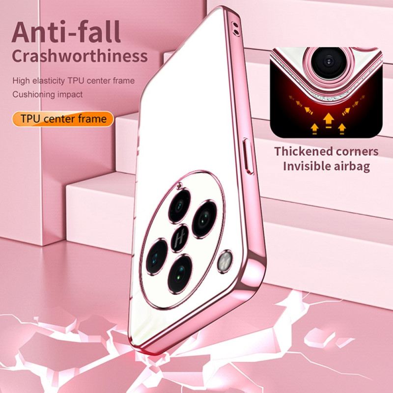 Telefontok Oppo Find X8 Pro Fém Stílusú Szélek