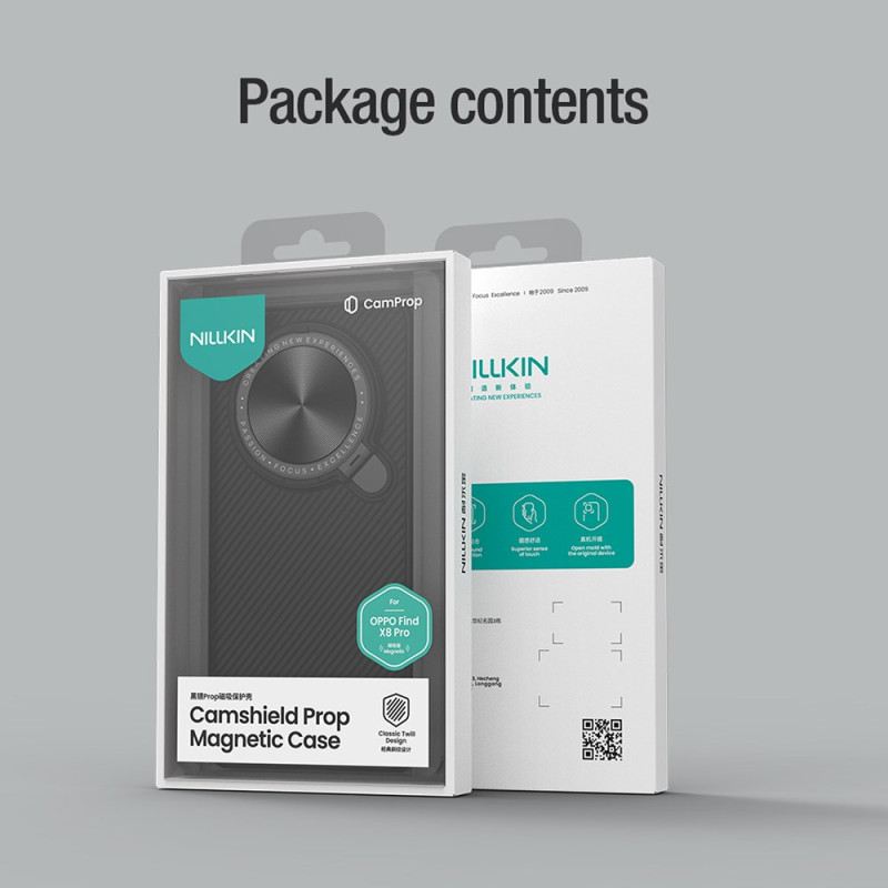 Tok Oppo Find X8 Pro Camshield Mágneses Prop