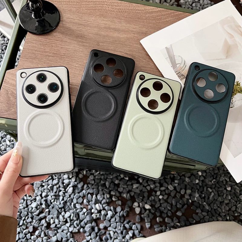 Tok Oppo Find X8 Pro Magsafe Kompatibilis Bőrhatású Bevonat