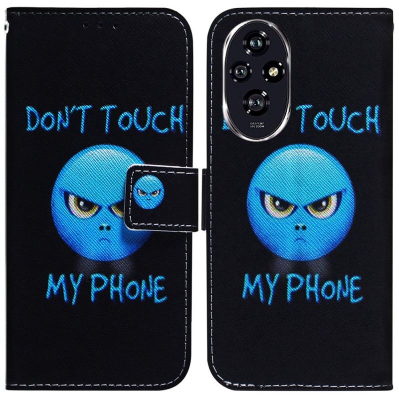 Bőrtok Honor 200 Telefon Emoji