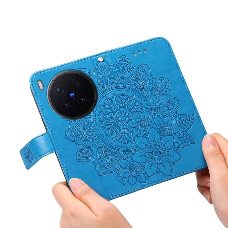 Bőrtok Vivo X300 Pro Mandala Minta