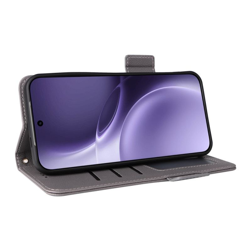 Bőrtok Vivo X300 Pro Műbőr Pánttal