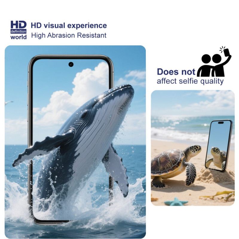 Edzett Üveg Képernyővédő Vivo X300 Pro Készülékhez Beépítőkerettel (ujjlenyomat-feloldás)