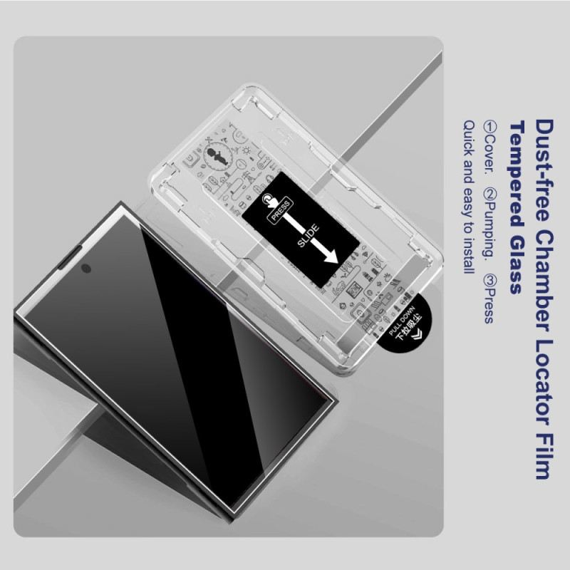 Edzett Üveg Képernyővédő Vivo X300 Pro Készülékhez Beépítőkerettel (ujjlenyomat-feloldás)