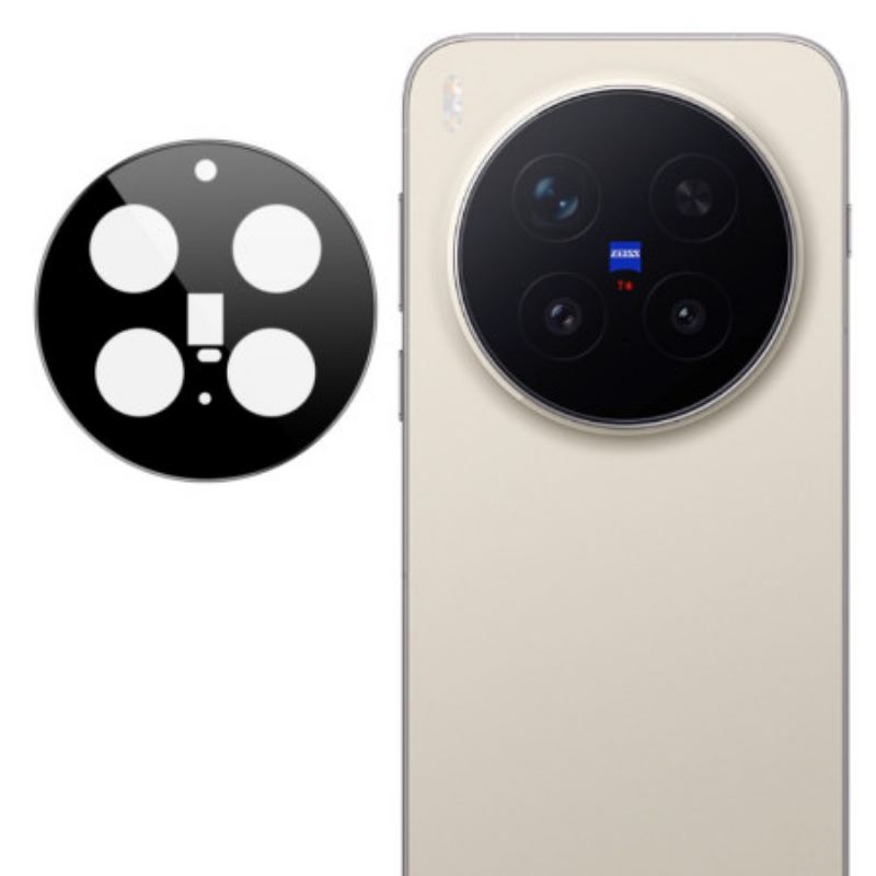 Edzett Üveg Lencsevédő Vivo X300 Pro Készülékhez (fekete Változat) Imak