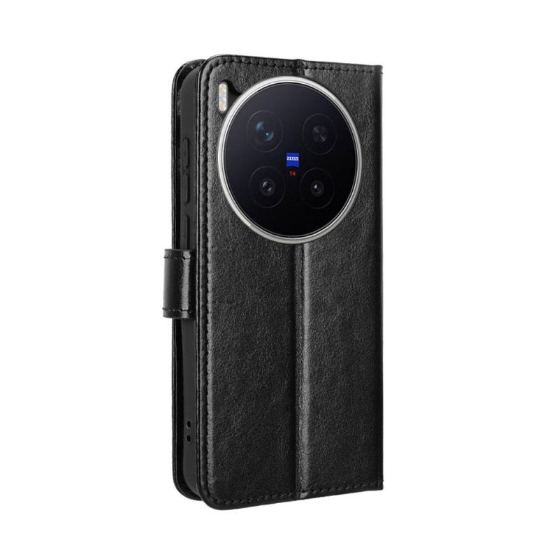 Fliptok Vivo X300 Pro Műbőr Feltűnő Bőr