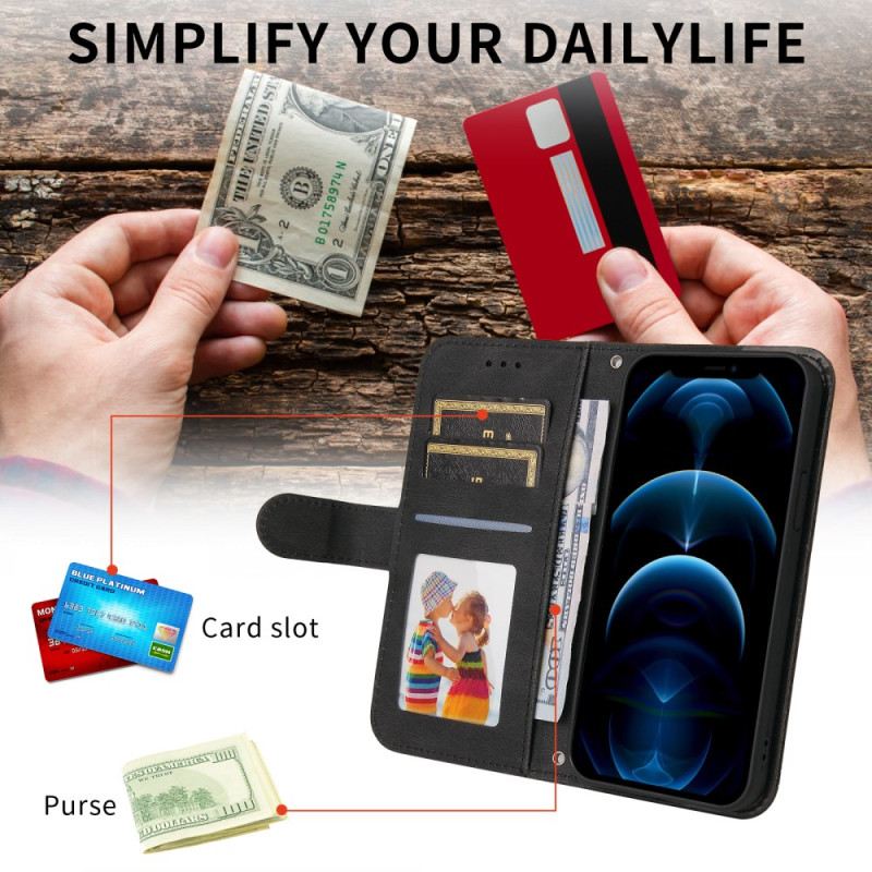 Fliptok Vivo X300 Pro Velúr Hatású Szegecsekkel