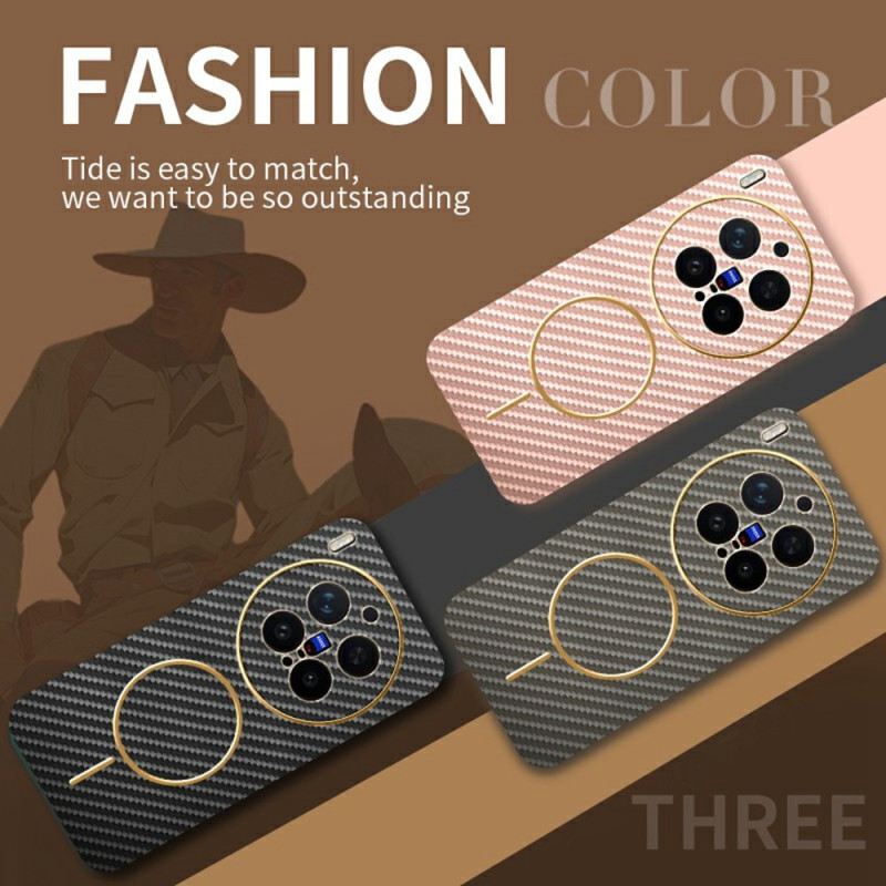 Tok Vivo X300 Pro Szénszálas Textúra