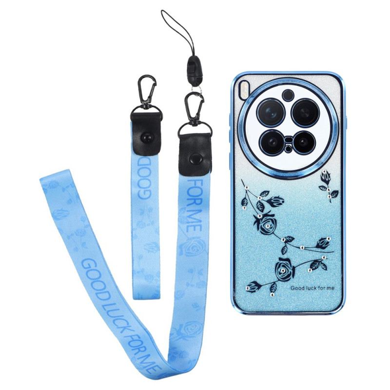 Tok Vivo X300 Pro Virágos És Strasszos Pántok