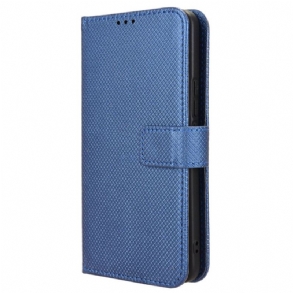 Bőrtok Vivo V40 5g Gyémánt Textúra