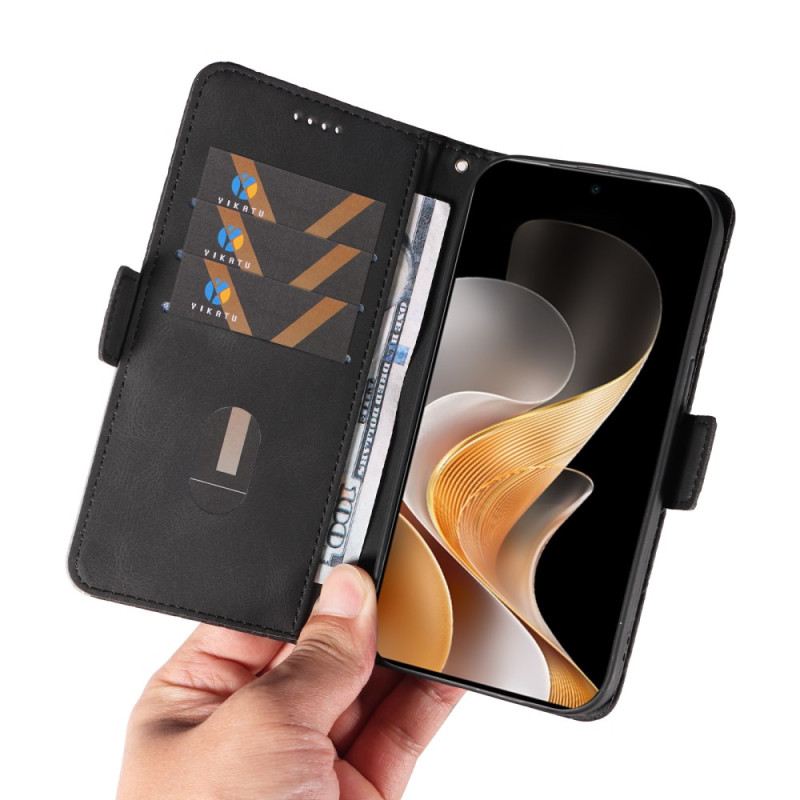 Fliptok Vivo V40 5g Gyémántmintás