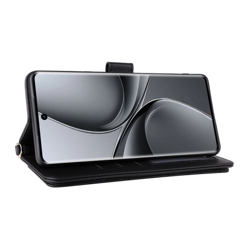 Fliptok Vivo V40 5g Pánttal És Vállpánttal Steppelt