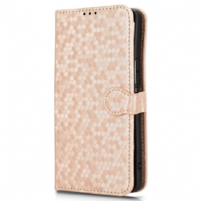 Kinyitható Bőrtok Vivo V40 5g Csillámos Pöttyök