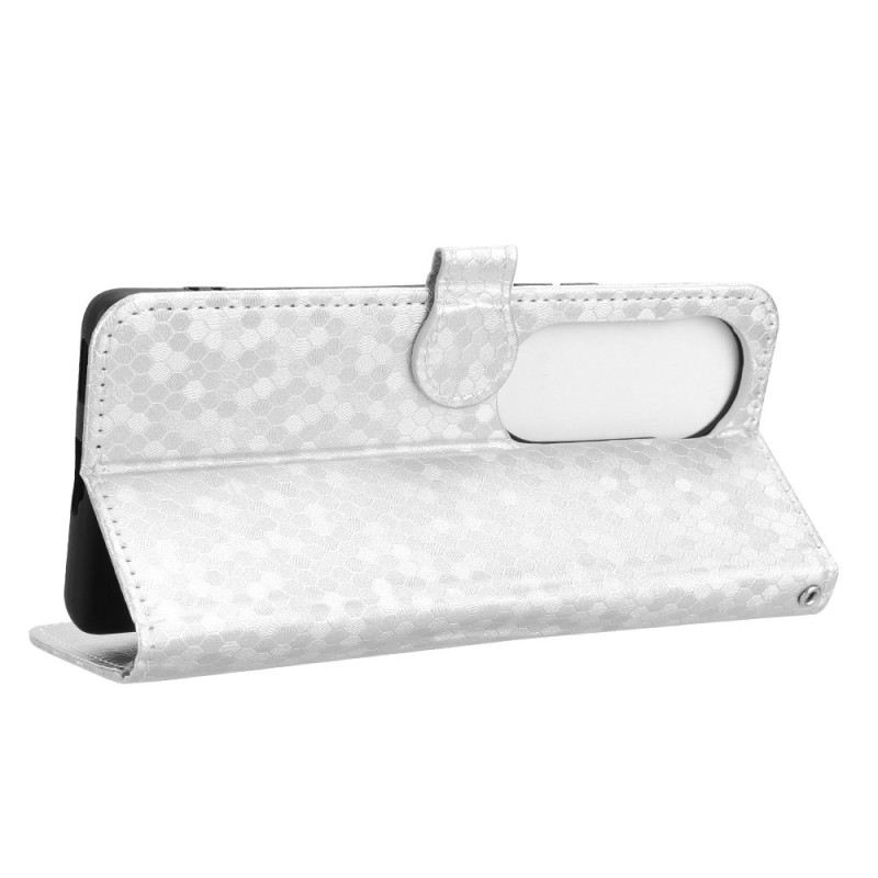 Kinyitható Bőrtok Vivo V40 5g Csillámos Pöttyök