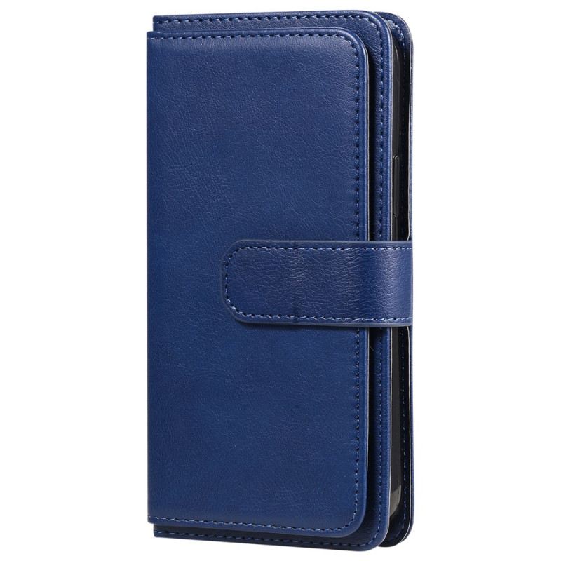 Bőrtok Oppo Reno 12f 5g 10 Kártyabirtokos