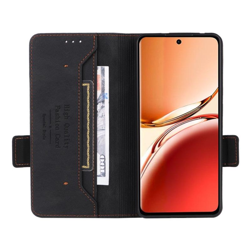 Bőrtok Oppo Reno 12f 5g Retro Dizájn