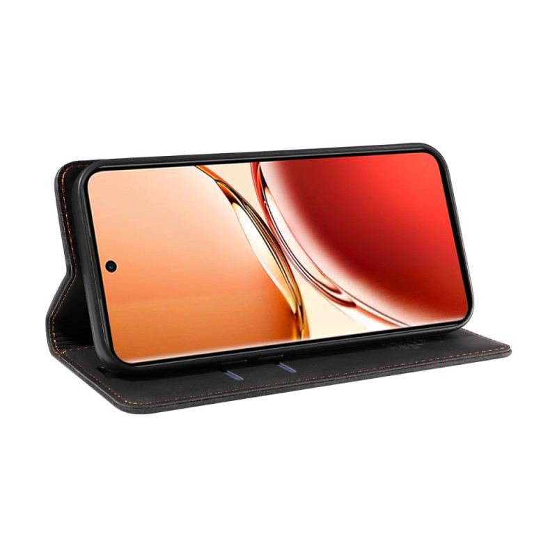 Fliptok Oppo Reno 12f 5g Velúr Effektus Rfid Blokkolással Betopnice