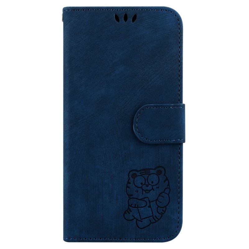 Kinyitható Tokok Oppo Reno 12f 5g Tigris Minta