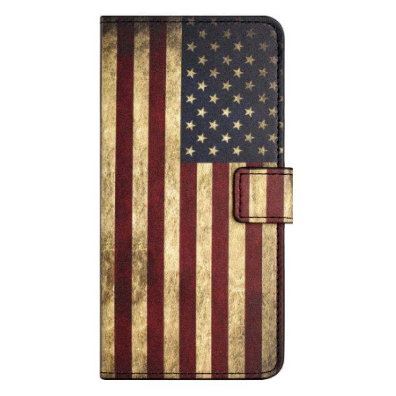 Fliptok iPhone 15 Plus Vintage Usa Zászló