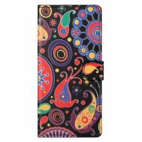 Kinyitható Tokok iPhone 13 Pro Max Galaxy Design