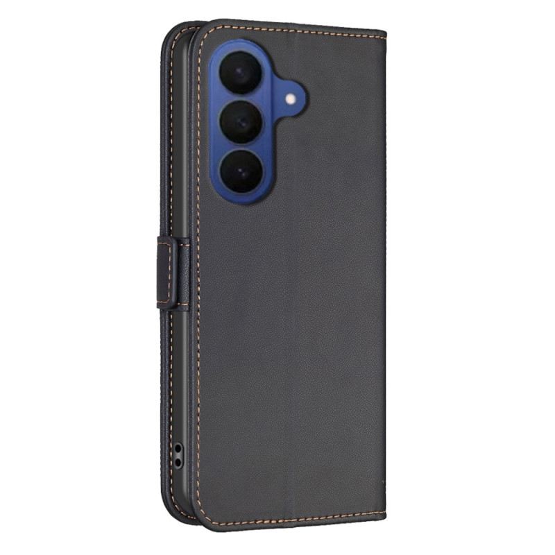 Bőrtok Samsung Galaxy S26 Plus Binfen Színű Műbőr