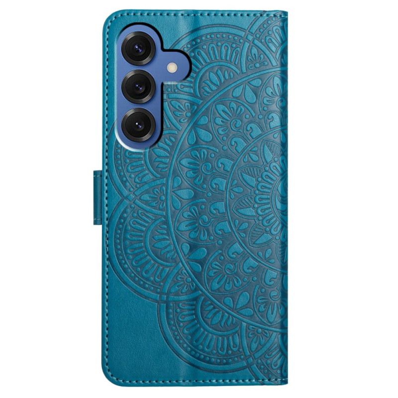 Bőrtok Samsung Galaxy S26 Plus Mandala Gravírozás