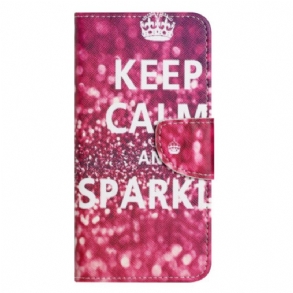 Bőrtok Samsung Galaxy S26 Plus Nyugodj Meg És Csillogj!