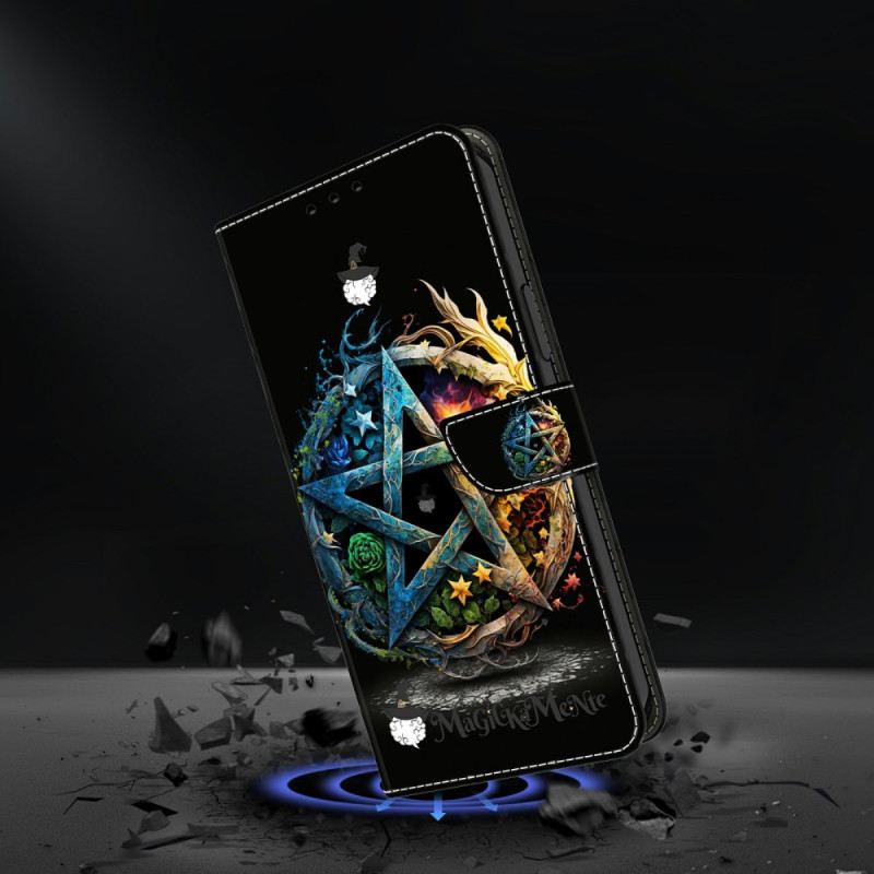 Bőrtok Samsung Galaxy S26 Plus Pentagram