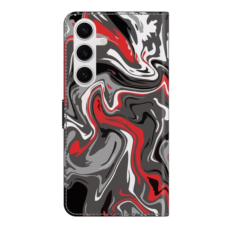 Bőrtok Samsung Galaxy S26 Plus Szikla Minta