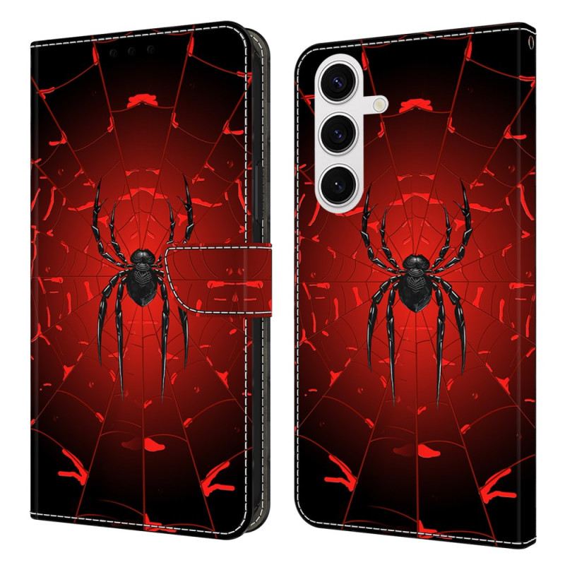 Fliptok Samsung Galaxy S26 Plus Fekete Pók