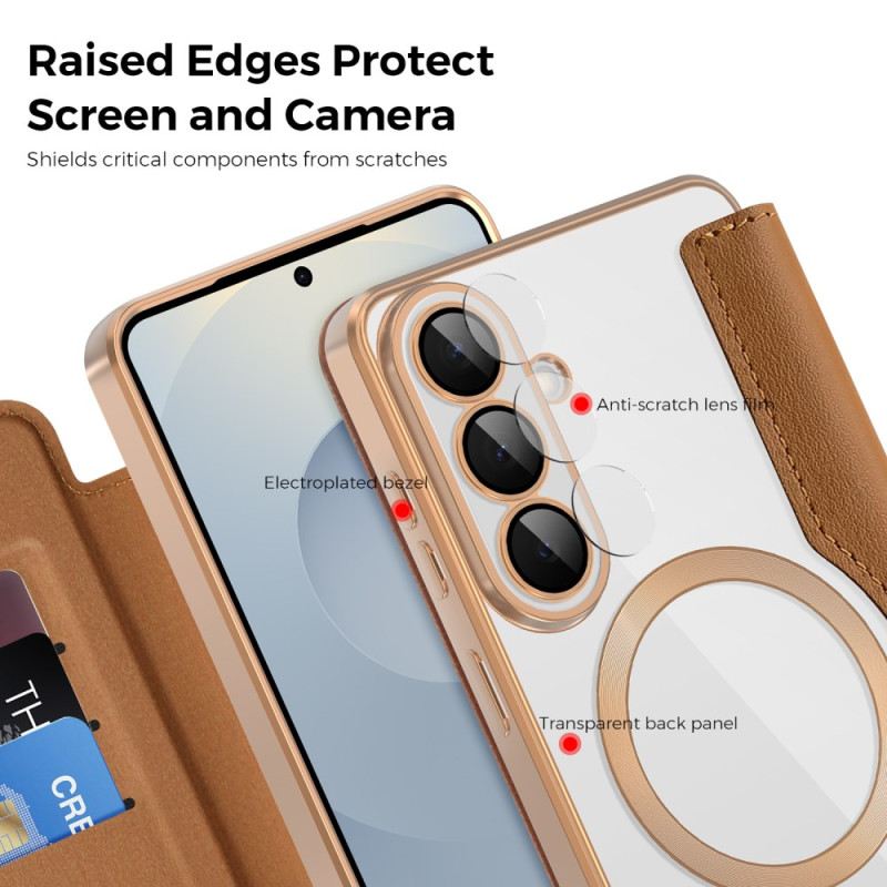 Fliptok Samsung Galaxy S26 Plus Párnázott Rfid Kártyatartó