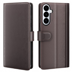 Fliptok Samsung Galaxy S26 Plus Valódi Bőr