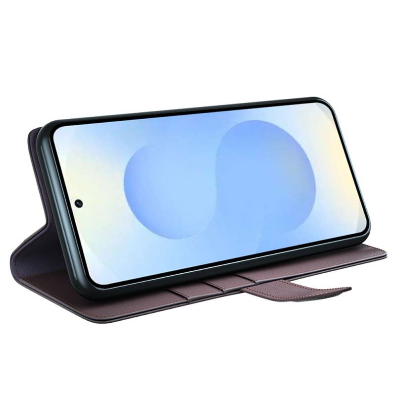 Fliptok Samsung Galaxy S26 Plus Valódi Bőr