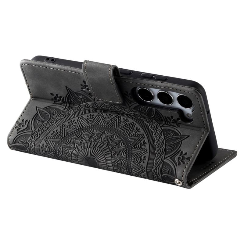 Kinyitható Tokok Samsung Galaxy S26 Plus Mandala Velúr Hatású