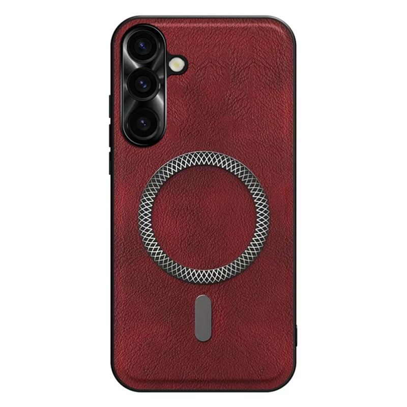 Telefontok Samsung Galaxy S26 Plus Bőrhatású És Fém Lencsekerettel