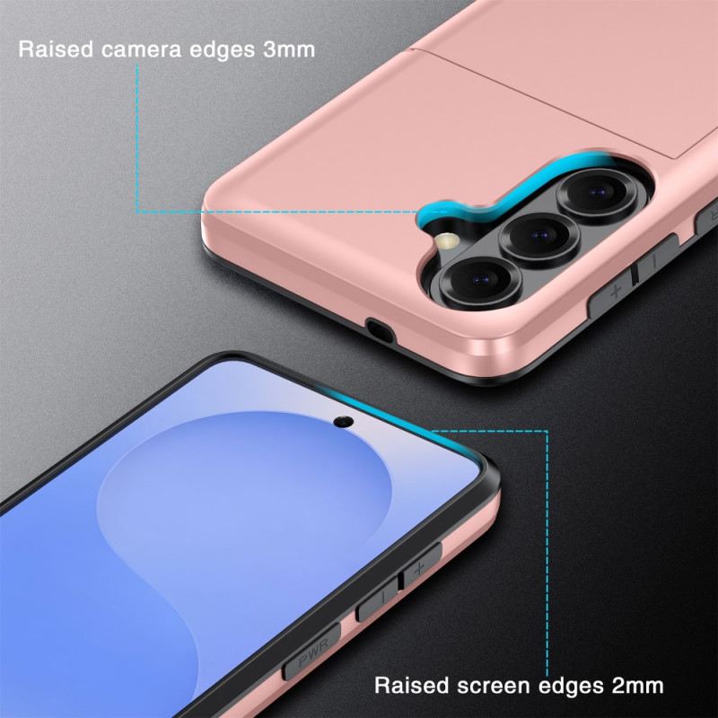 Tok Samsung Galaxy S26 Plus Fémhatású Kártyatartó