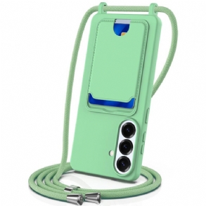 Tok Samsung Galaxy S26 Plus Kártyatartó És Nyakpánt