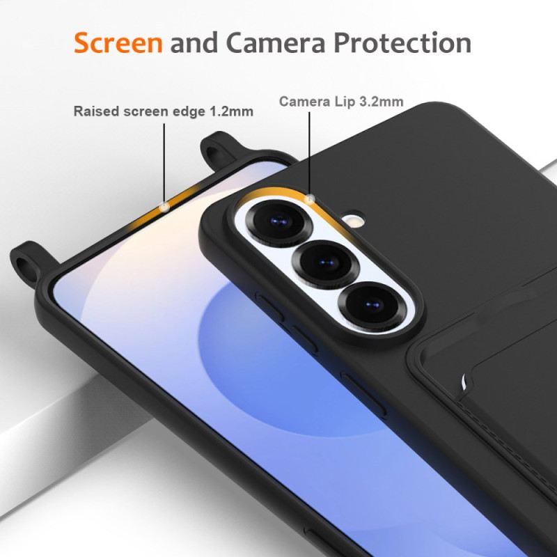 Tok Samsung Galaxy S26 Plus Kártyatartó És Nyakpánt