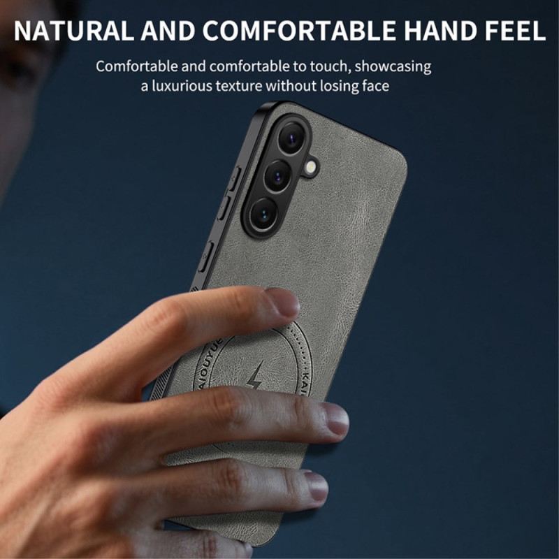 Tok Samsung Galaxy S26 Plus Mágneses Bőrhatású