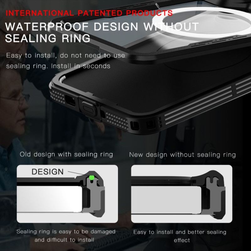 Tok Samsung Galaxy S26 Plus Vízálló Mágneses Redpepper