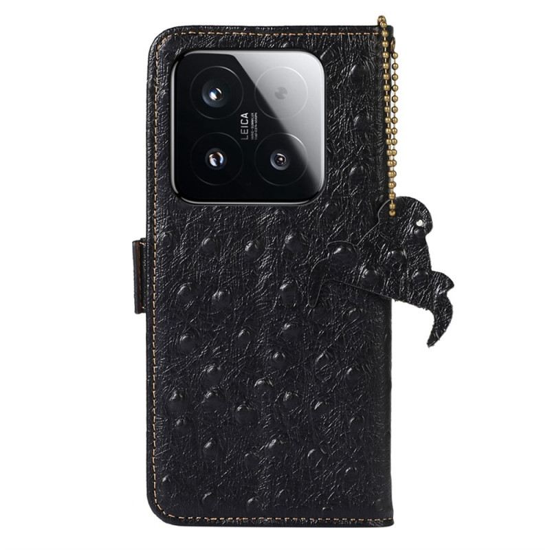 Bőrtok Xiaomi 15t Bőr Rfid Technológia