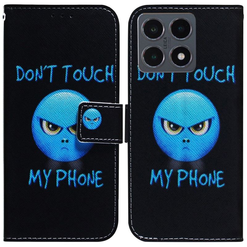 Bőrtok Xiaomi 15t Emoji Telefon