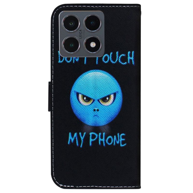 Bőrtok Xiaomi 15t Emoji Telefon