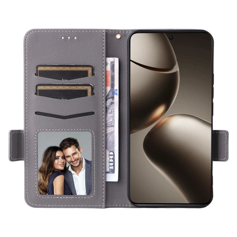 Bőrtok Xiaomi 15t Műbőr Pánttal