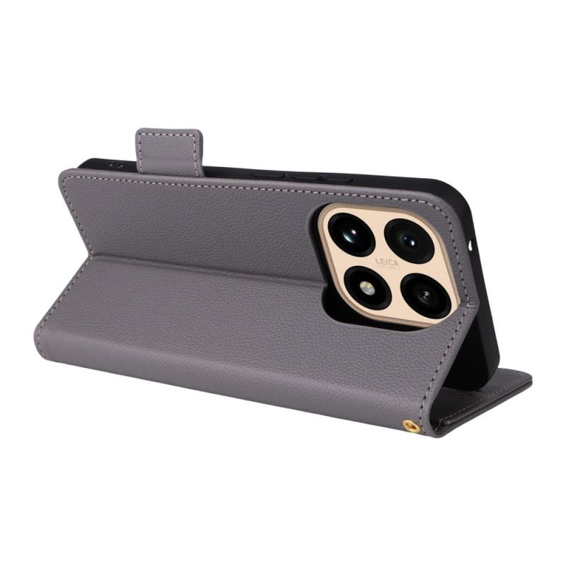 Bőrtok Xiaomi 15t Műbőr Pánttal