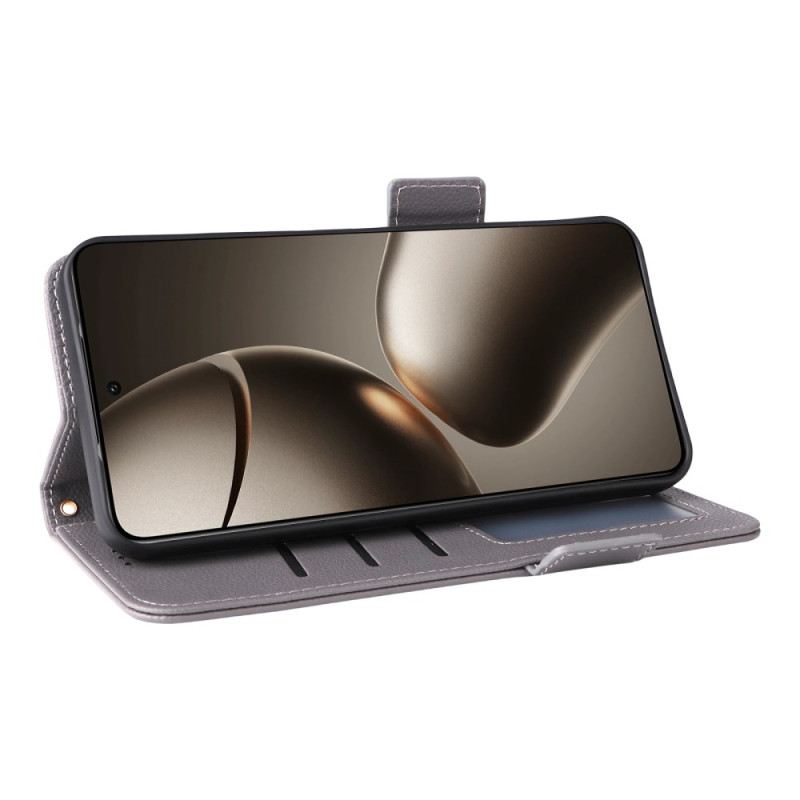 Bőrtok Xiaomi 15t Műbőr Pánttal