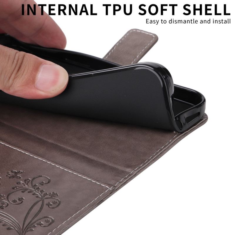 Bőrtok Xiaomi 15t Óriás Pillangók